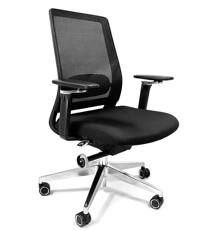 silla Alfa Negro
